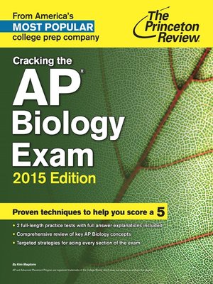 cover image of Cracking the AP Biology Exam, 2015 Edition